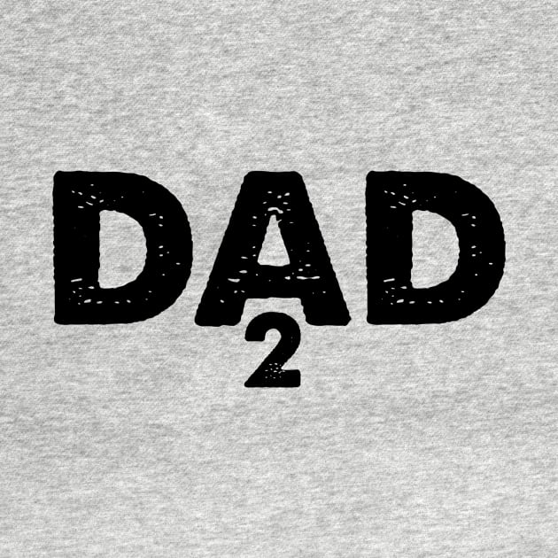 Dad of 2 | Father's Day Gift Shirt by Adamita